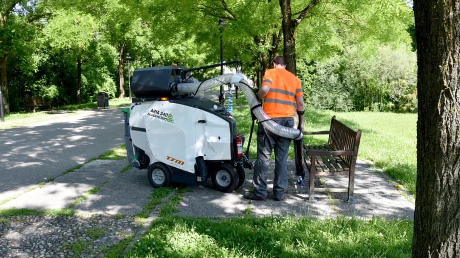 Aria 240 Hydro in actie